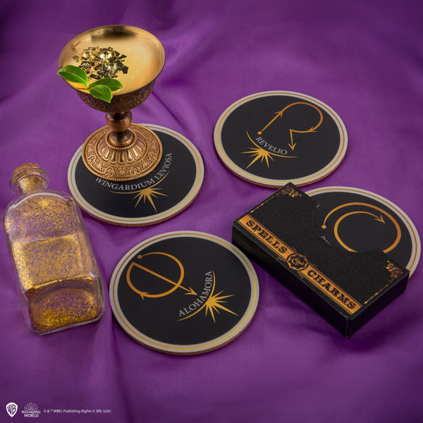 Set of 4 Spells and Charms Coasters Series 2