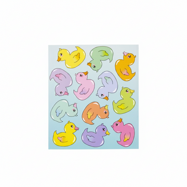 Autocollants Canards en Couleur