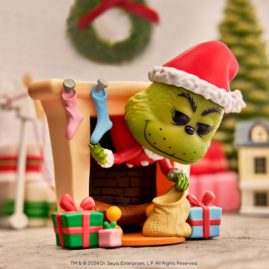 ¡Estallido! Grinch de lujo con bolsa