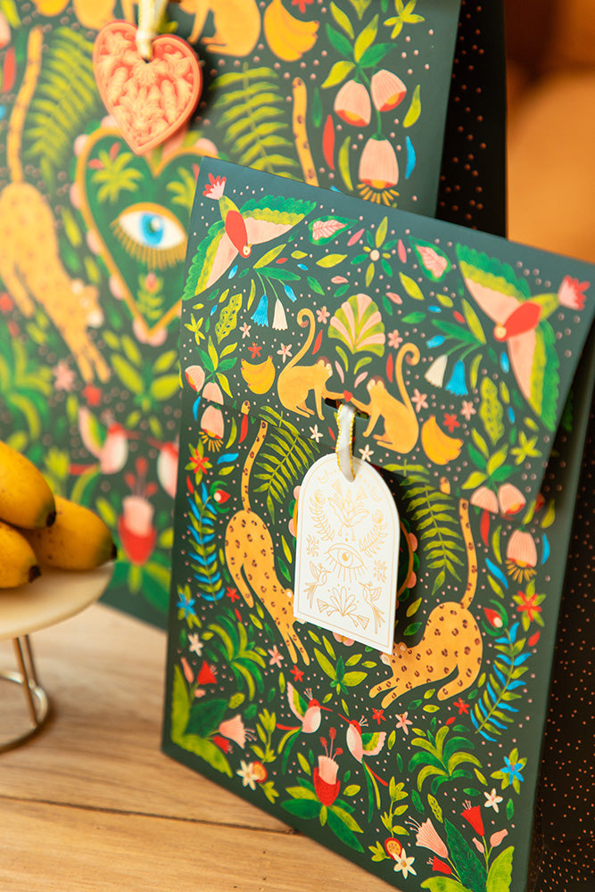 Green jungle - Gift bag