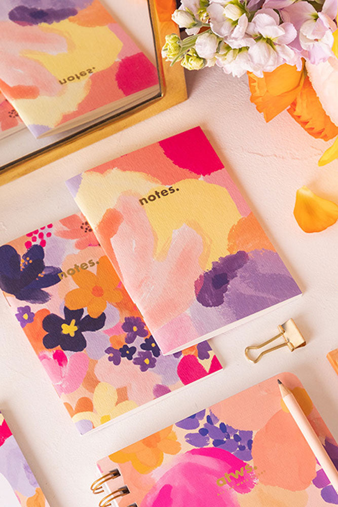 Duo Flower Garden - Pocket Notebook A6 DUO