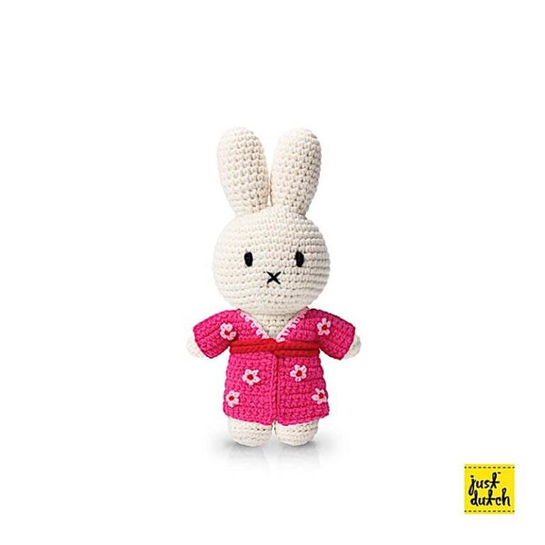 Miffy the Rabbit Crochet Plush - Multicolored Dress
