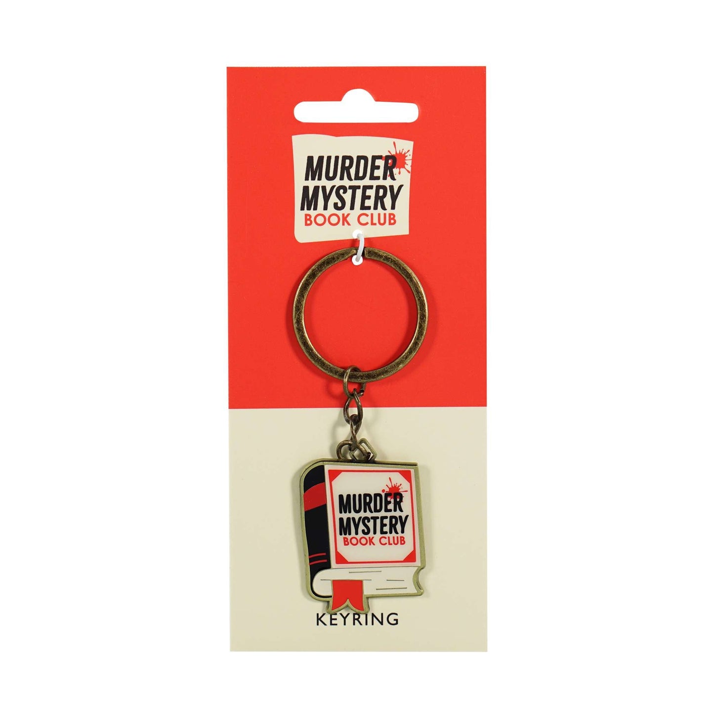 Porte-clés Murder Mystery Book Club