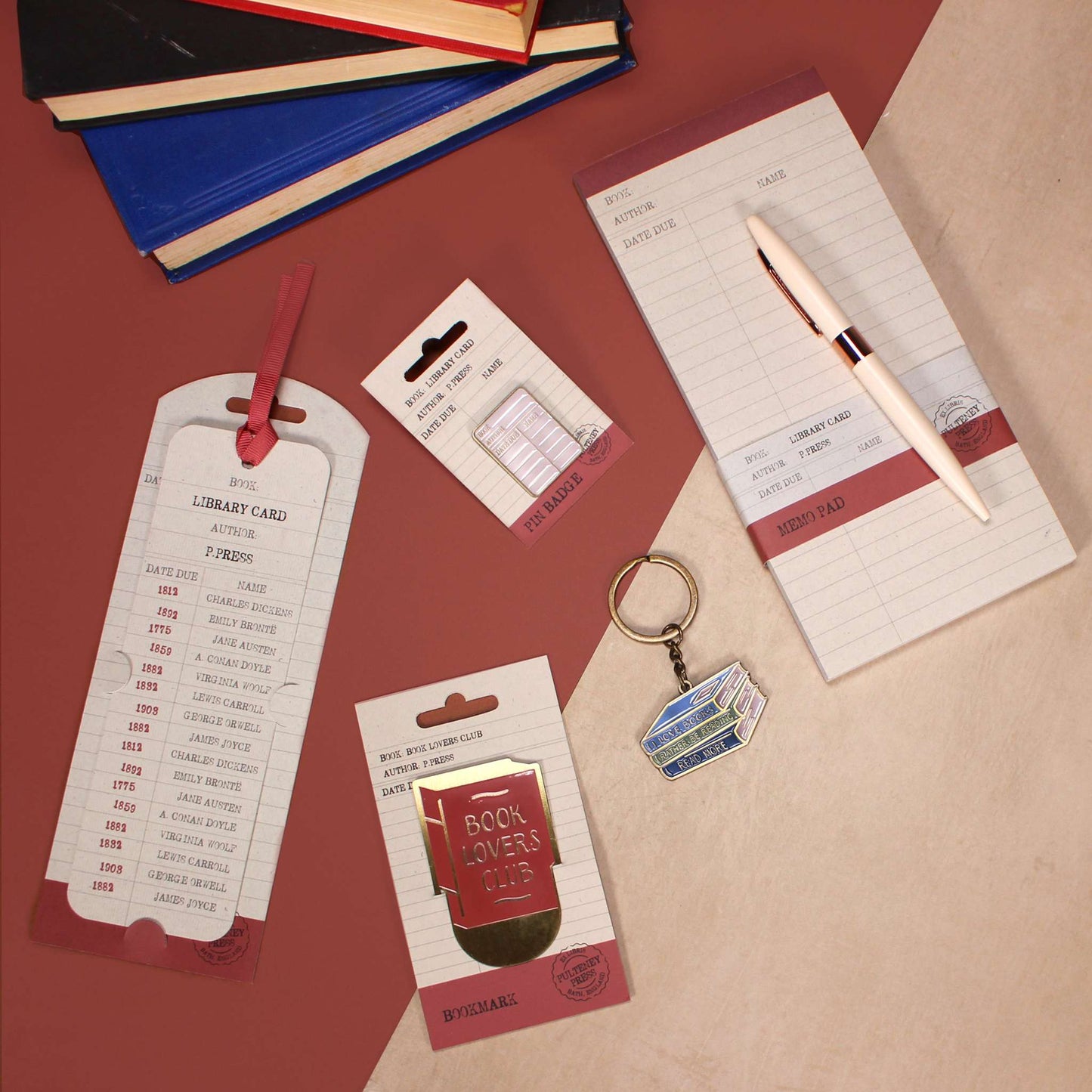 Porte-clés Pulteney Press - Rather Be Reading