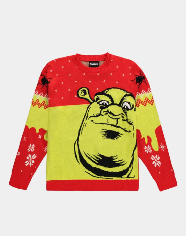 Maglione di Natale di Shrek