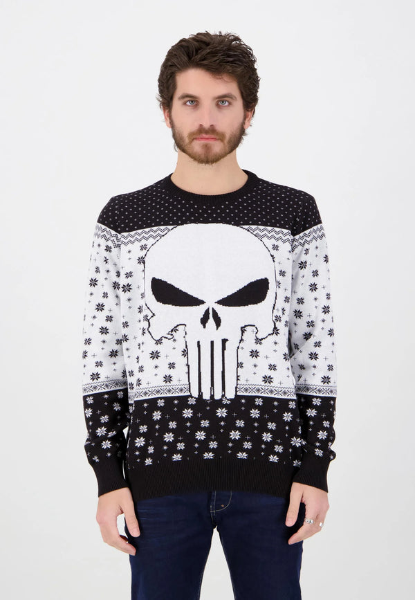 Suéter navideño de Punisher