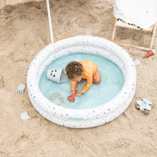 Kids Pool - White - Terrazzo Dream - Ø 100 cm
