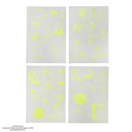 Autocollants Phosphorescent Le Petit Prince
