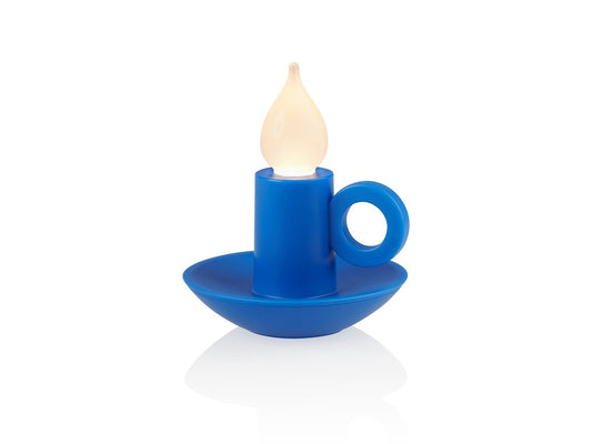 Candelabra Lamp - Blue