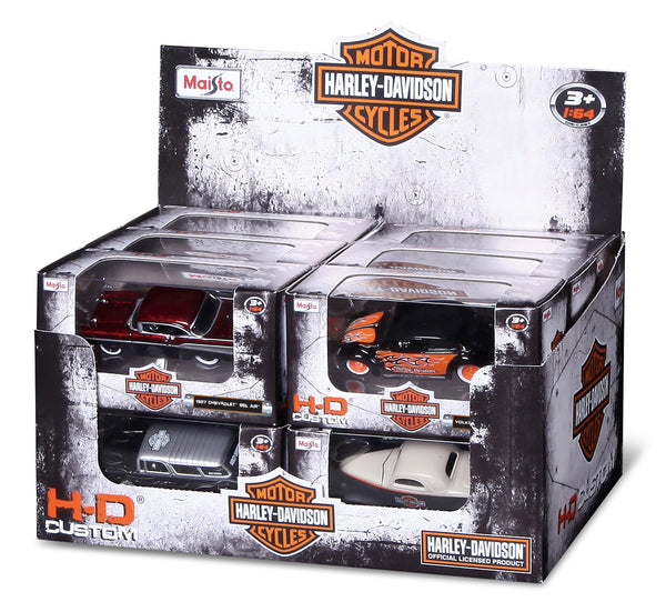 DISTRIBUTEUR DE MODÈLES HARLEY DAVIDSON 1:64