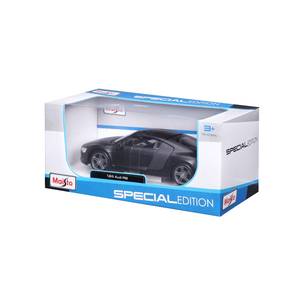 1:24 DULL BLACK AUDI R8