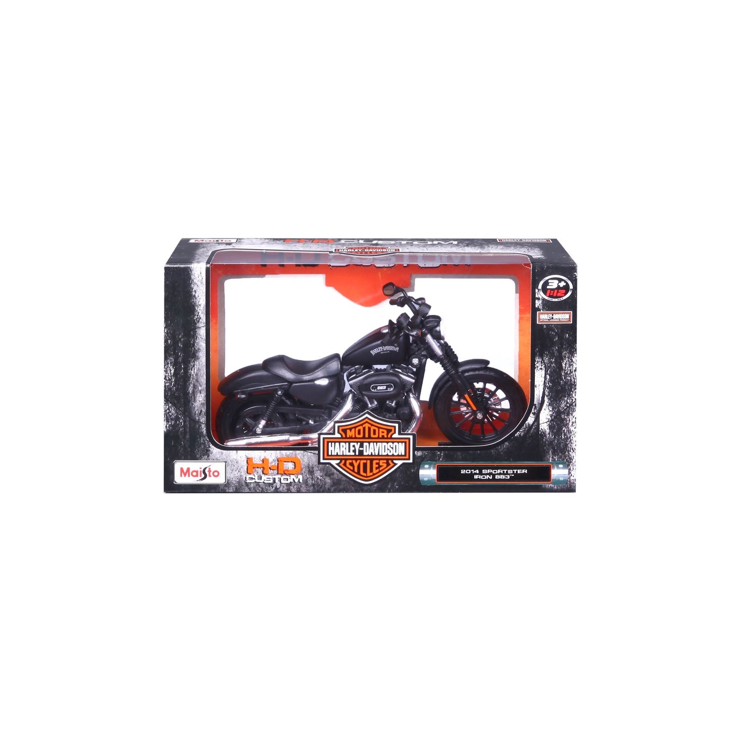 1:12 HARLEY DAVIDSON 2014 SPORTSTER IRON 883