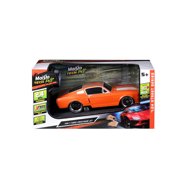 FORD MUSTANG GT 1967 télécommandée à l'échelle 1:24, 2,4 GHz