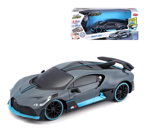 Bugatti Divo télécommandée haut de gamme à l'échelle 1:24, 2,4 GHz