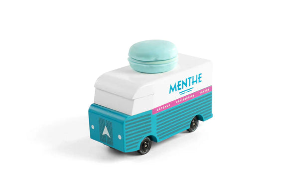 Furgone in legno Candycar World - Furgone Macaron alla menta