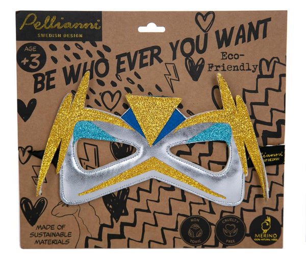 Maschera da lupo supereroe