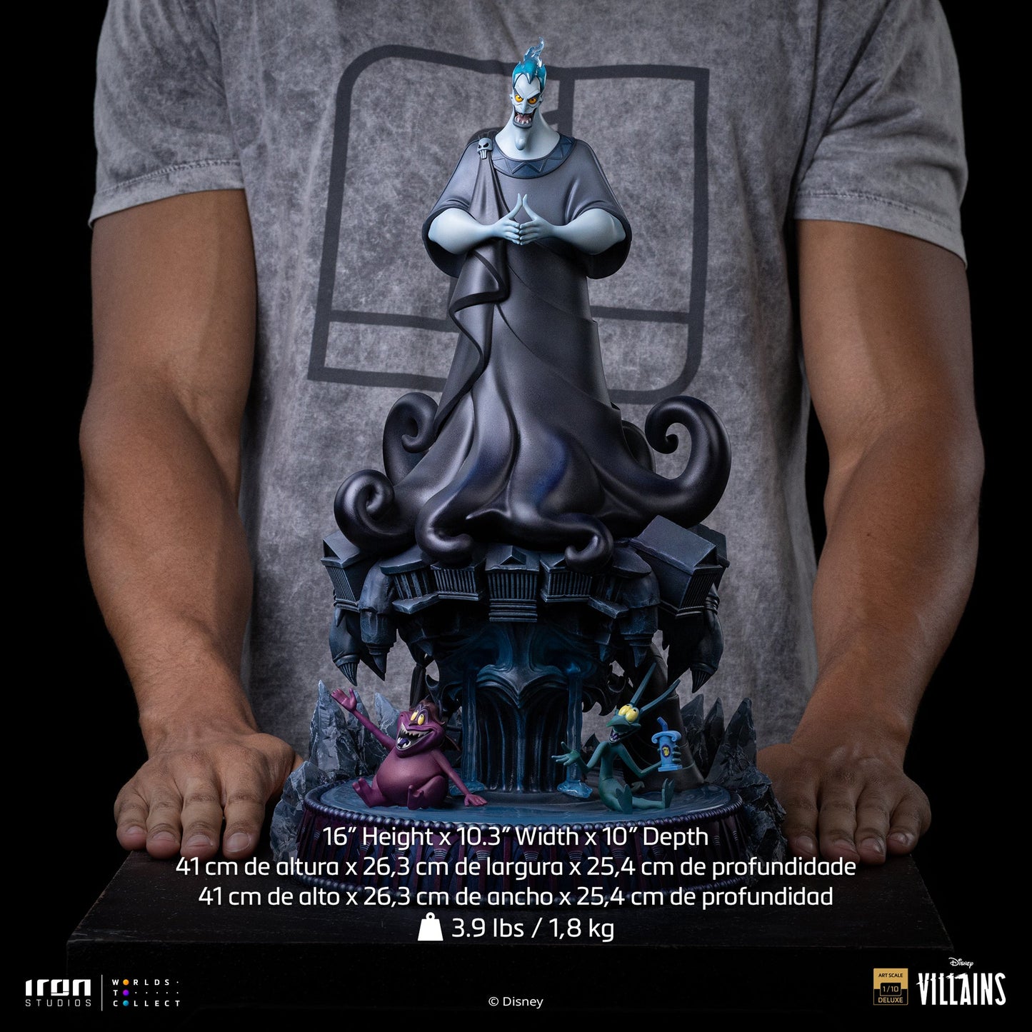 Pre-Order - Hades Deluxe Statue - Disney's Villains - Art Scale 1/10 - Iron Studios