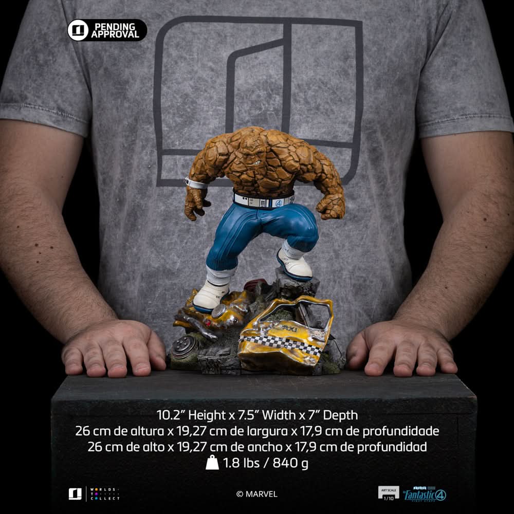 The Thing (Exclusive Version) Statue - Fantastic Four - Art Scale 1/10 - Iron Studios