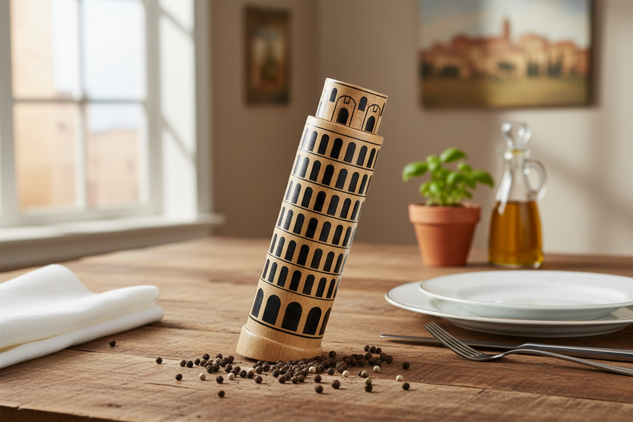 Scheve Toren van Pisa Pepermolen