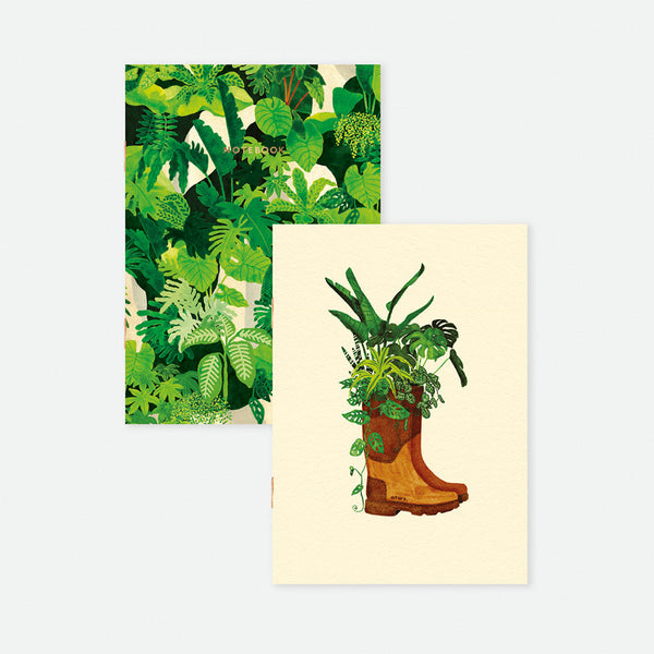 Duo Gardening Boots - Pocket Notebook A6 DUO