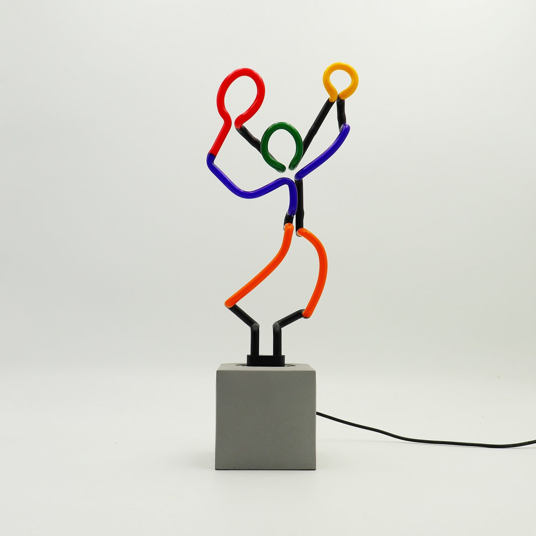 "Tennis" neon sign