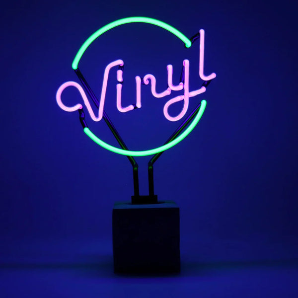 Lampe Néon Vinyl Vert