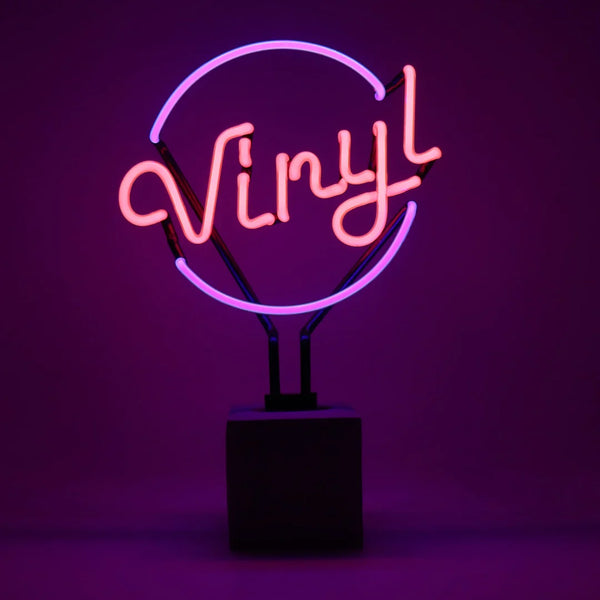 Lampe Néon Vinyl Violet