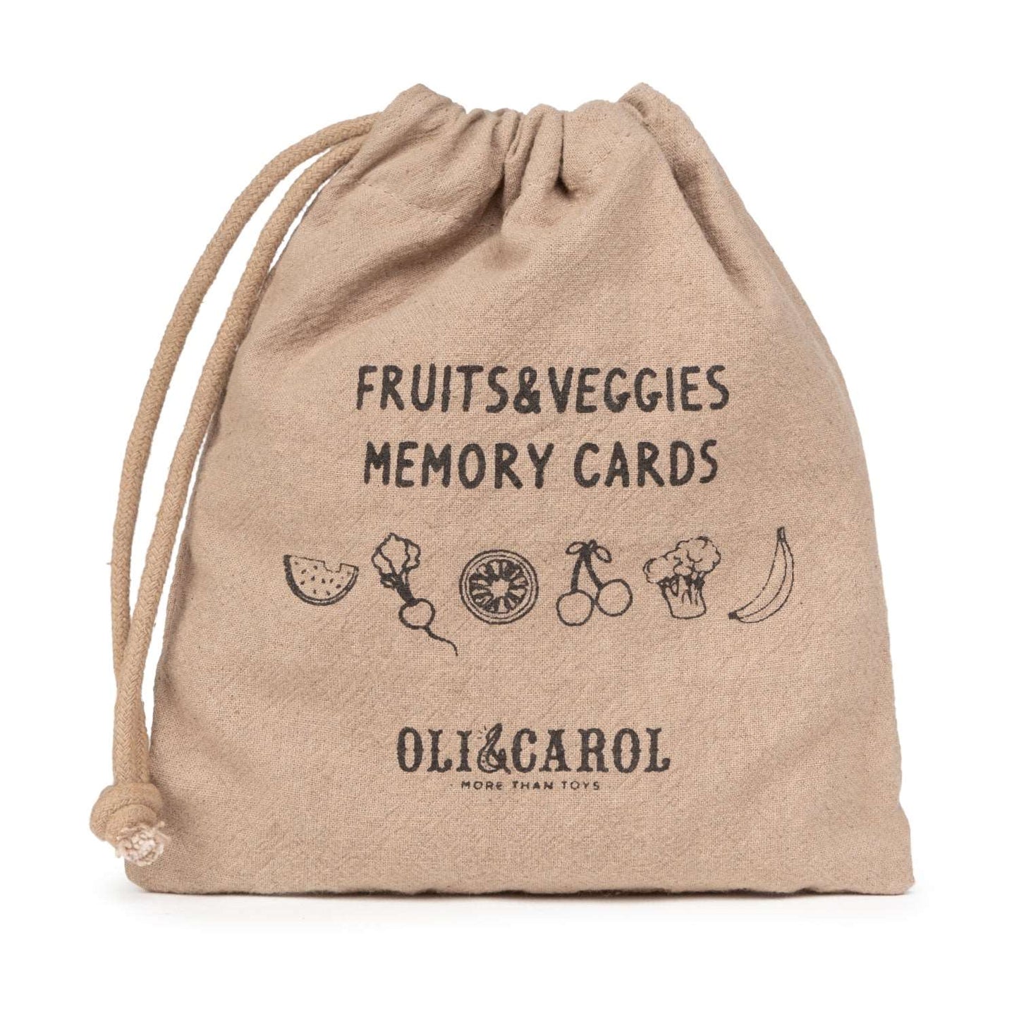 Fruits&Veggies Memory Game Cards