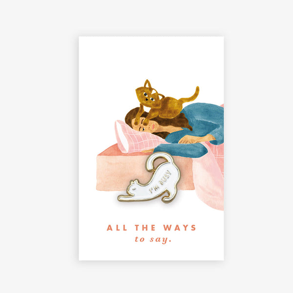 Busy cat - Pin's