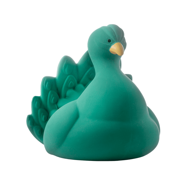 Pavone del bagno verde