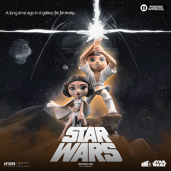 Figurine Luke and Leia - Star Wars - Mini Co.