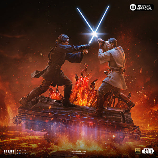 Statue Anakin Vs Obi-Wan (Revenge of the Sith 20th Years Anniversary) - Star Wars - Art Scale 1/10