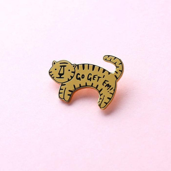 Pin's Tigre "Go Get' Em"
