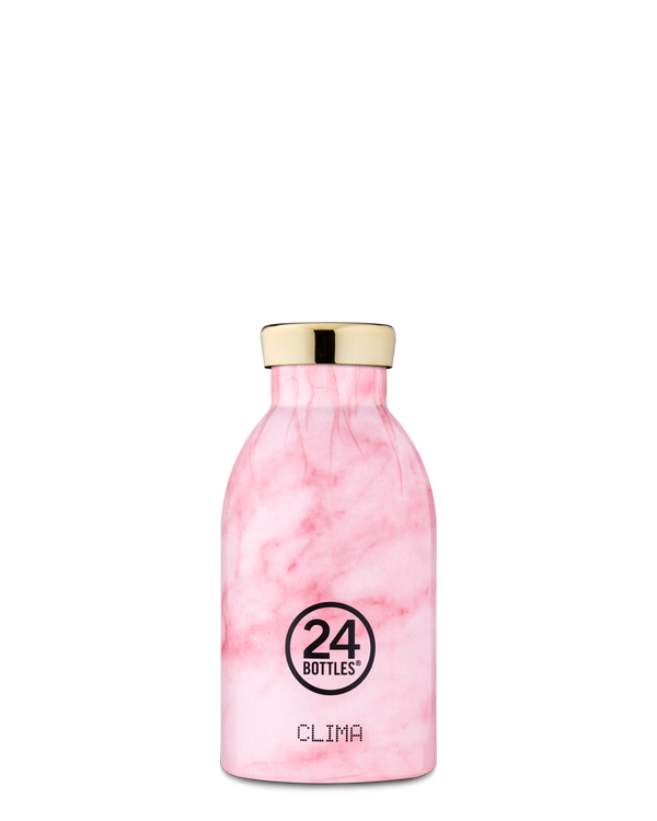 Bouteille "Clima Bottle" - Marble Pink 330ml