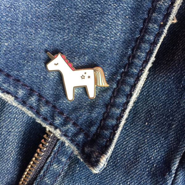 Spilla unicorno