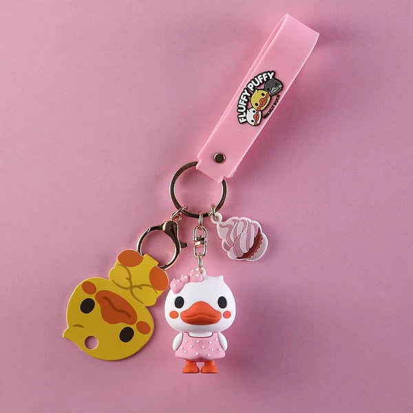 Portachiavi Duck Girl