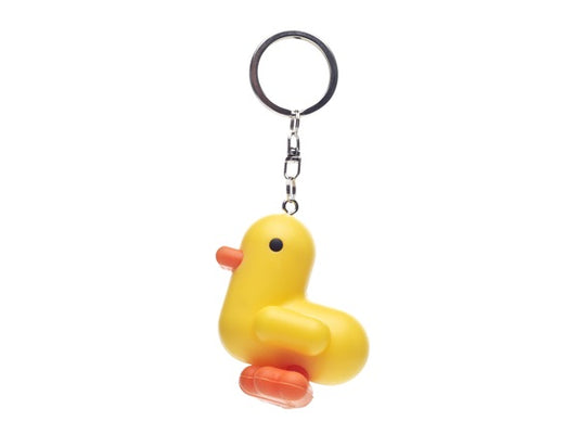 CMYK Yellow Duck Keyring