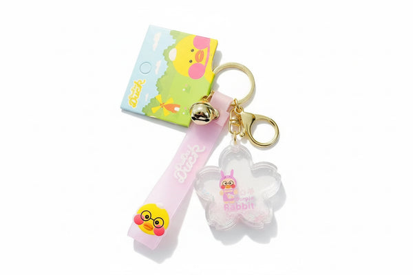 Porte Clés Canard Lapin Flacon
