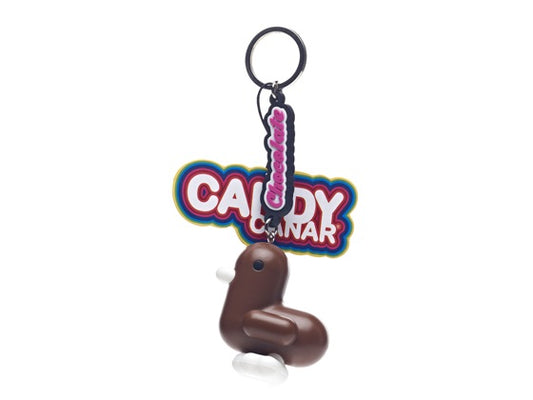 Brown Candy Duck Keyring