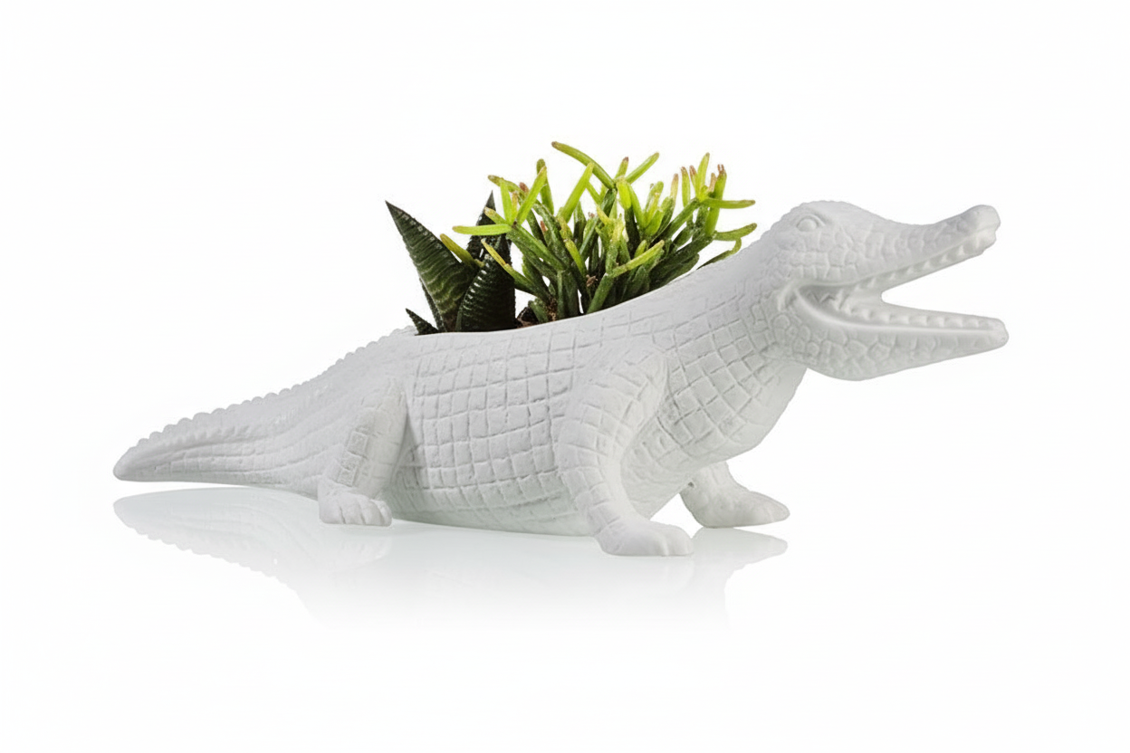Flowerpot Crocodile