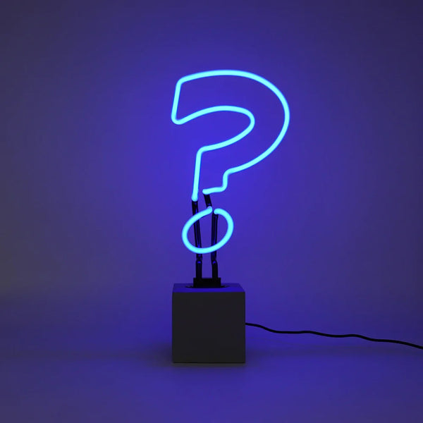 Lampe Néon Point d'interrogation