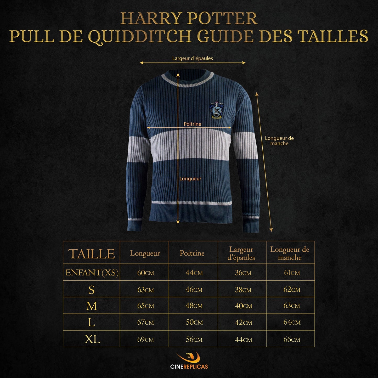 Pull de Quidditch Serdaigle