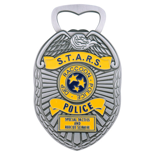 Apribottiglie con distintivo della polizia Resident Evil STARS