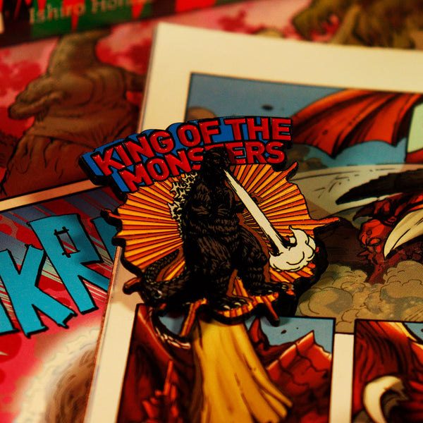 Pin de Godzilla - Tiamat 40 aniversario - PRE-ORDEN*