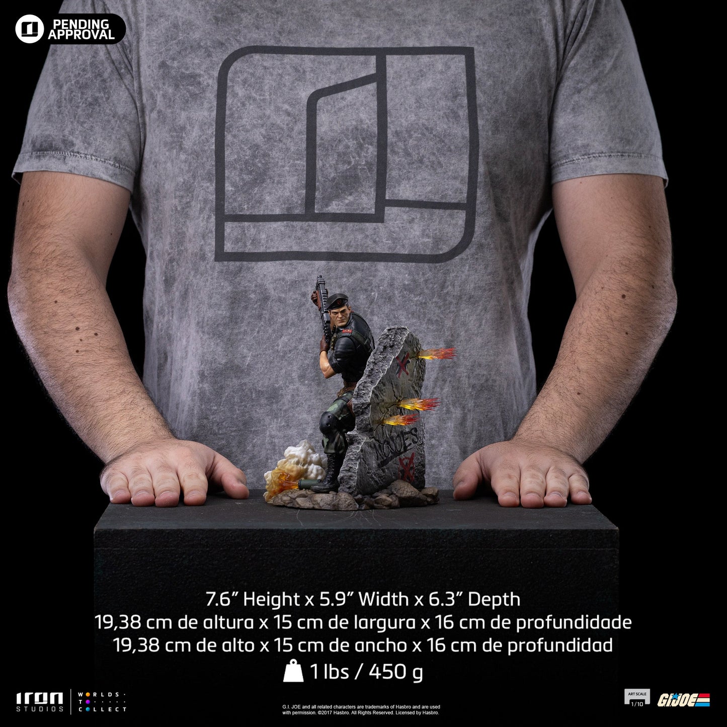 Statue Flint - G.I Joe - Art Scale 1/10 - G I Joe