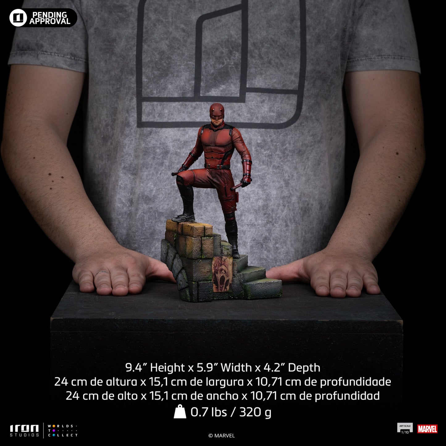 Statue Daredevil - Daredevil: Born Again - Art Scale 1/10 - Marvel