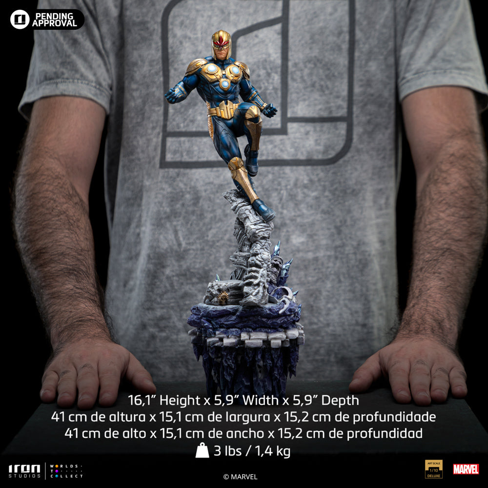 Statue Nova Deluxe - Infinity Gauntlet Diorama - BDS Art Scale 1/10 - Avengers