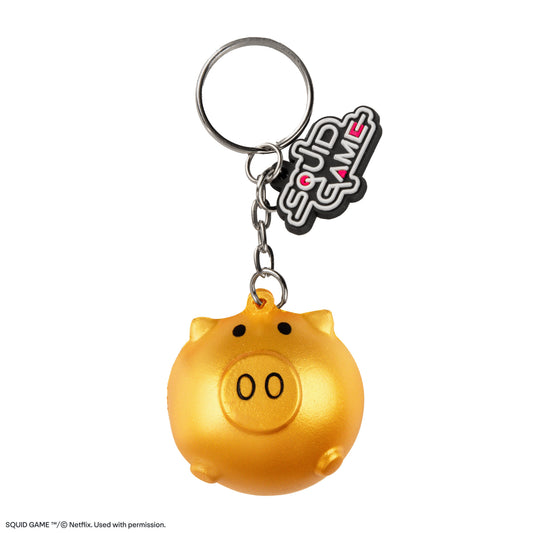 Squishy Piggy Bank Keychain