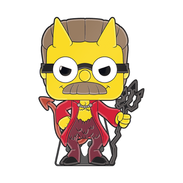 Funko Pop! Pin Flanders en Diable – The Simpsons