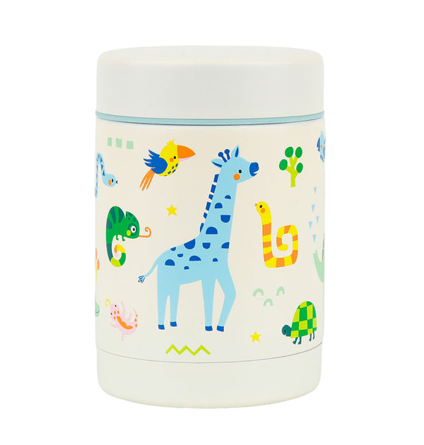 Pot alimentaire isotherme en inox - Jungle – A Little Lovely Company